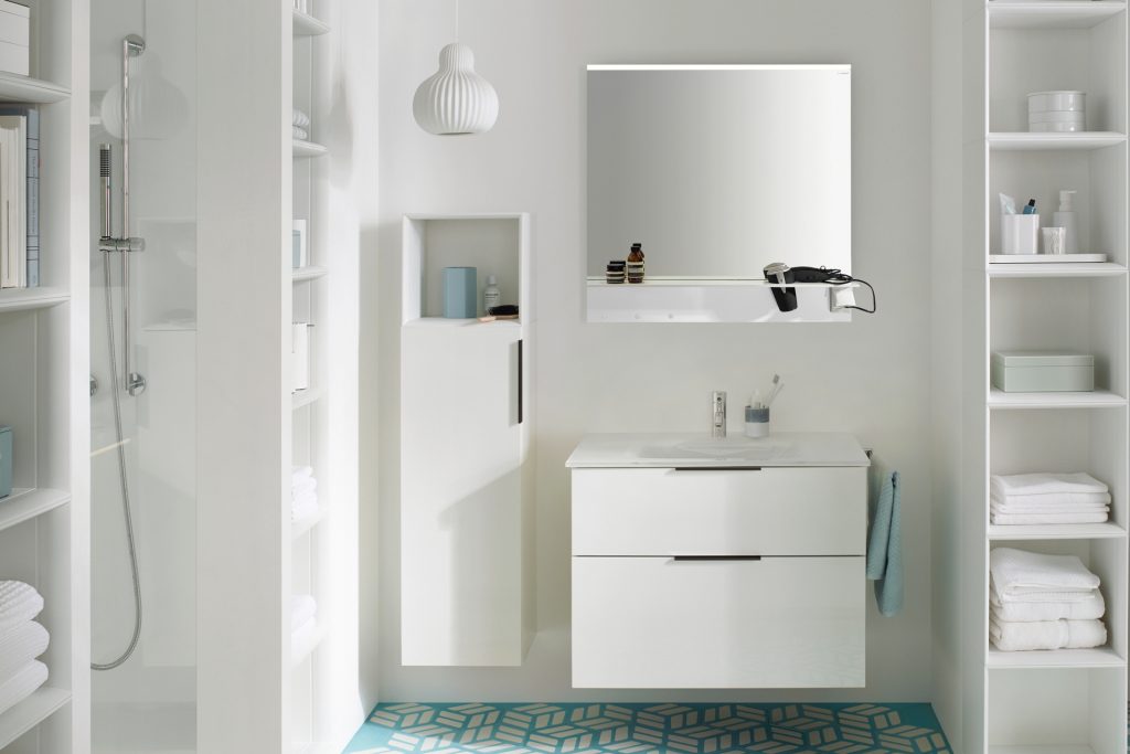 10 furniture trends: sustainable furniture in the bathroom with sys20 Max from burgbad 