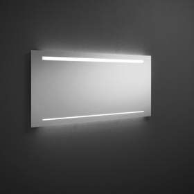 Mirror with horizontal LED-light SIHH130 - burgbad